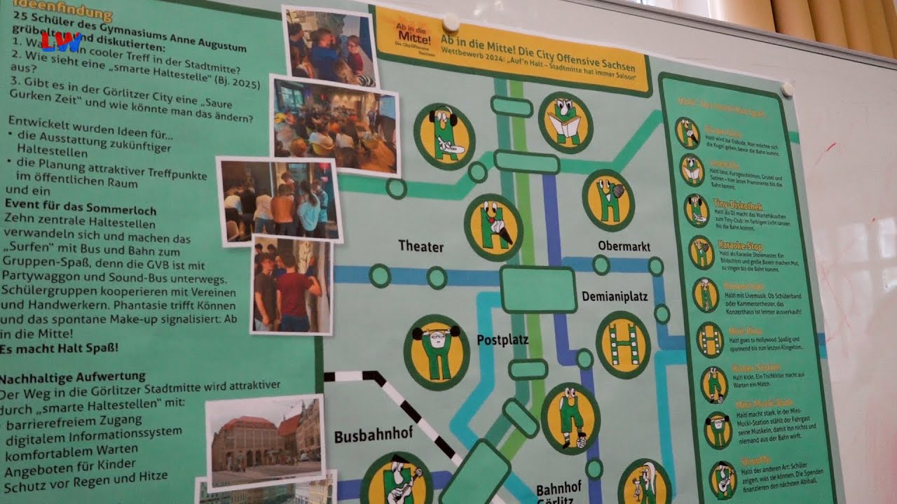Görlitz: Haltestellen werden zu Mini-Events