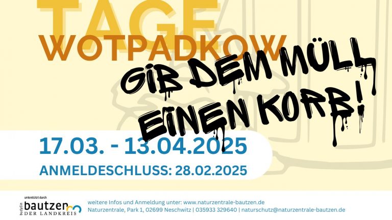 LK Bautzen: Gib dem Müll einen Korb!