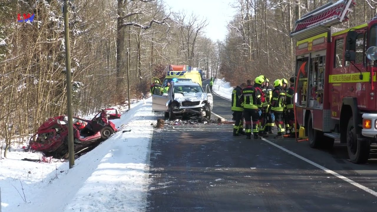 Fischbach: Schwerer Unfall auf der B6