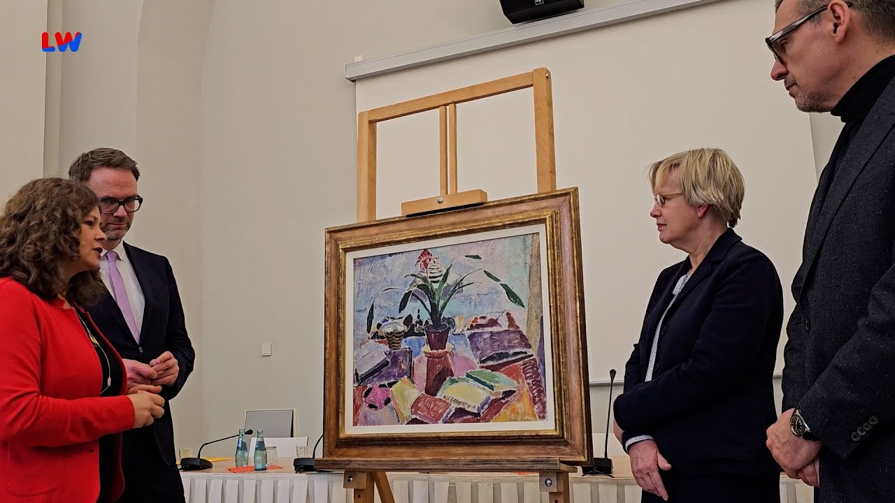 Görlitz: Restitution Bild im Schlesischen Museum