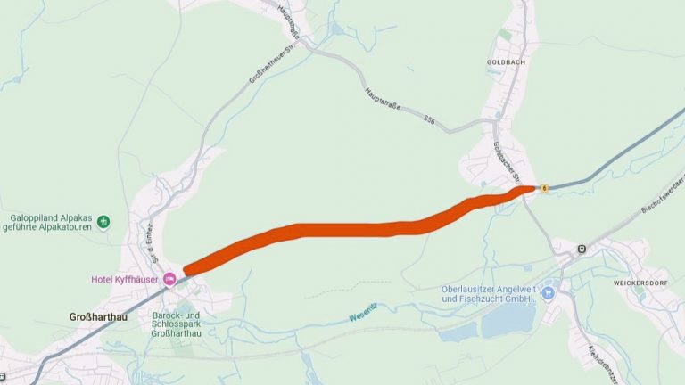 Großharthau/Goldbach: Neuer Radweg an der B6 entsteht!