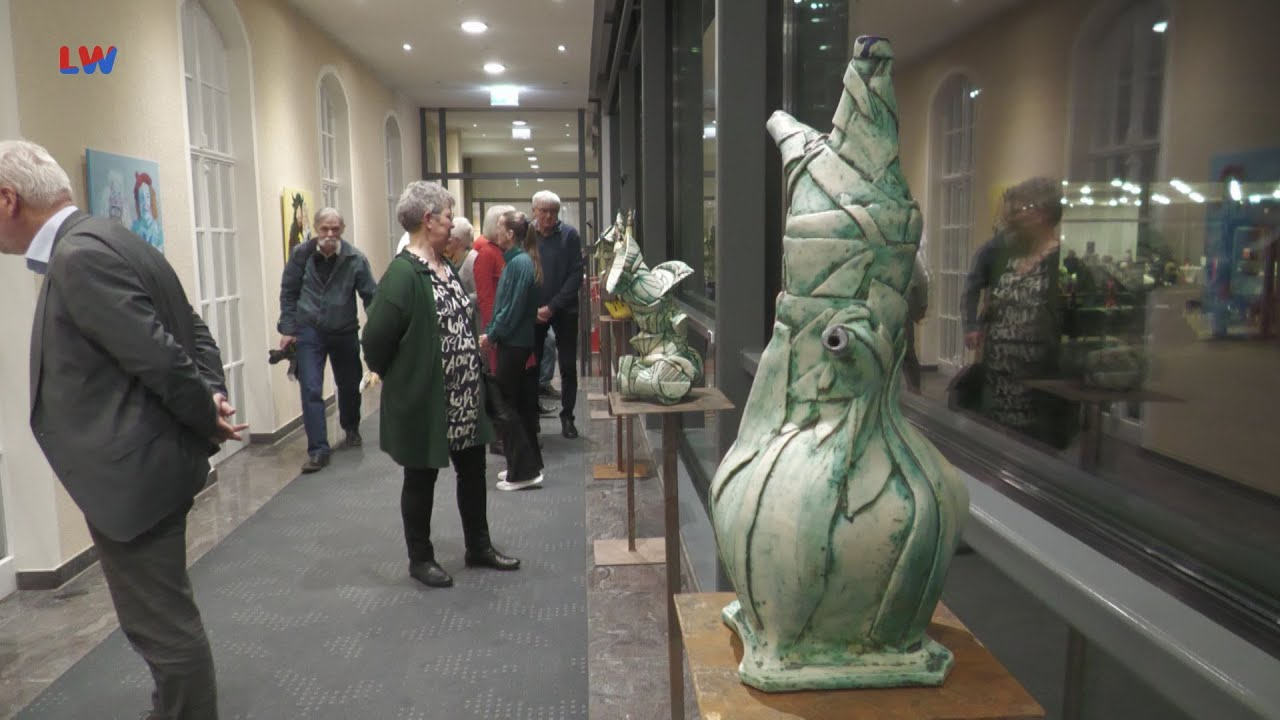 Finsterwalde: Neue Ausstellung in der Kunstallee der Sparkasse