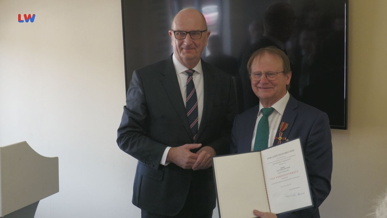 Lichterfeld: Bundesverdienstkreuz für Gottfried Richter