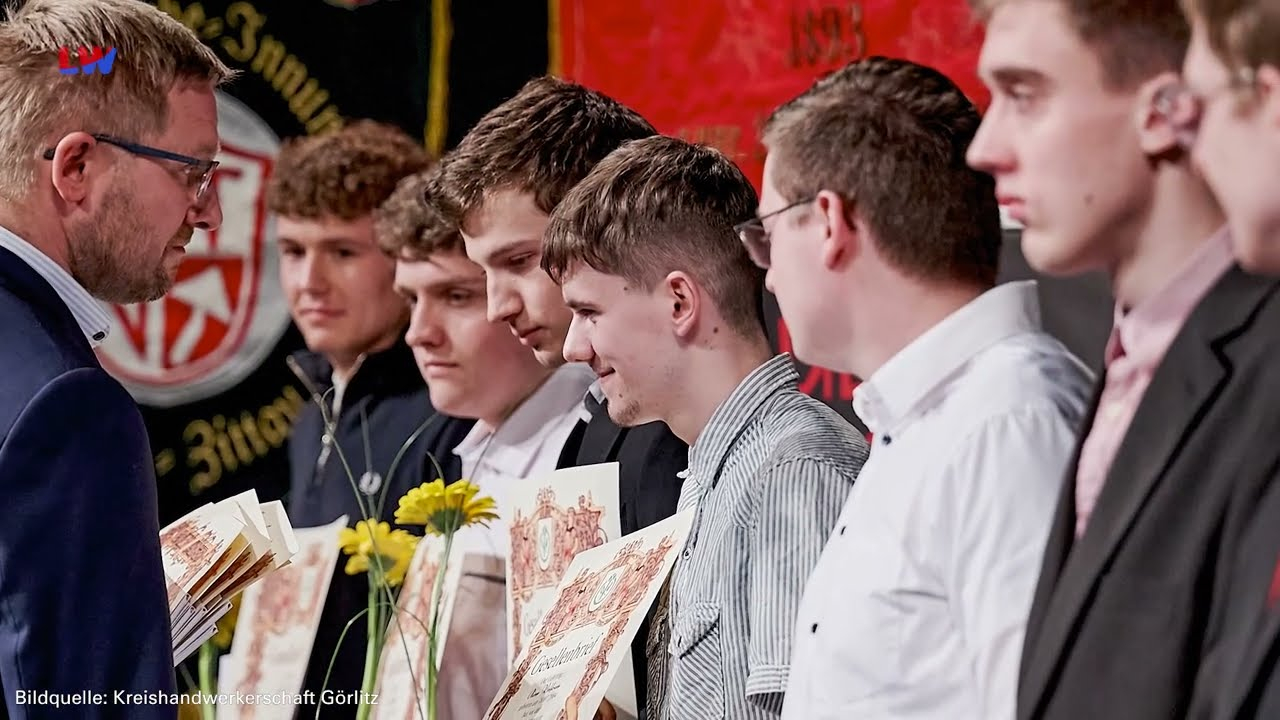 Zittau: Freisprechung von über 100 Junghandwerkern