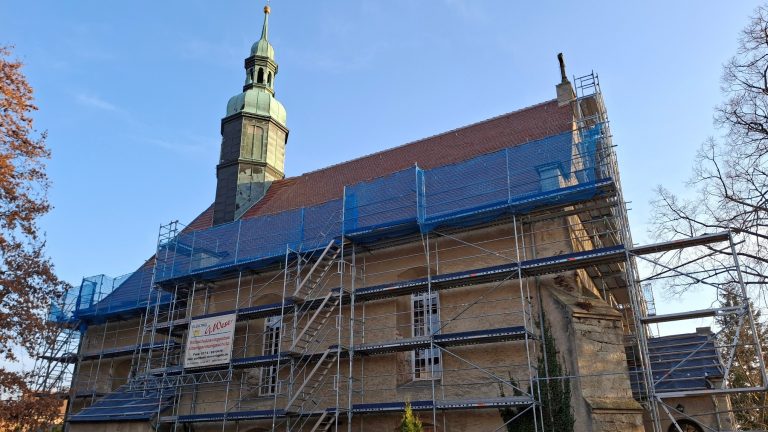 Weißenberg: Baustelle wandert vom Dach zur Fassade