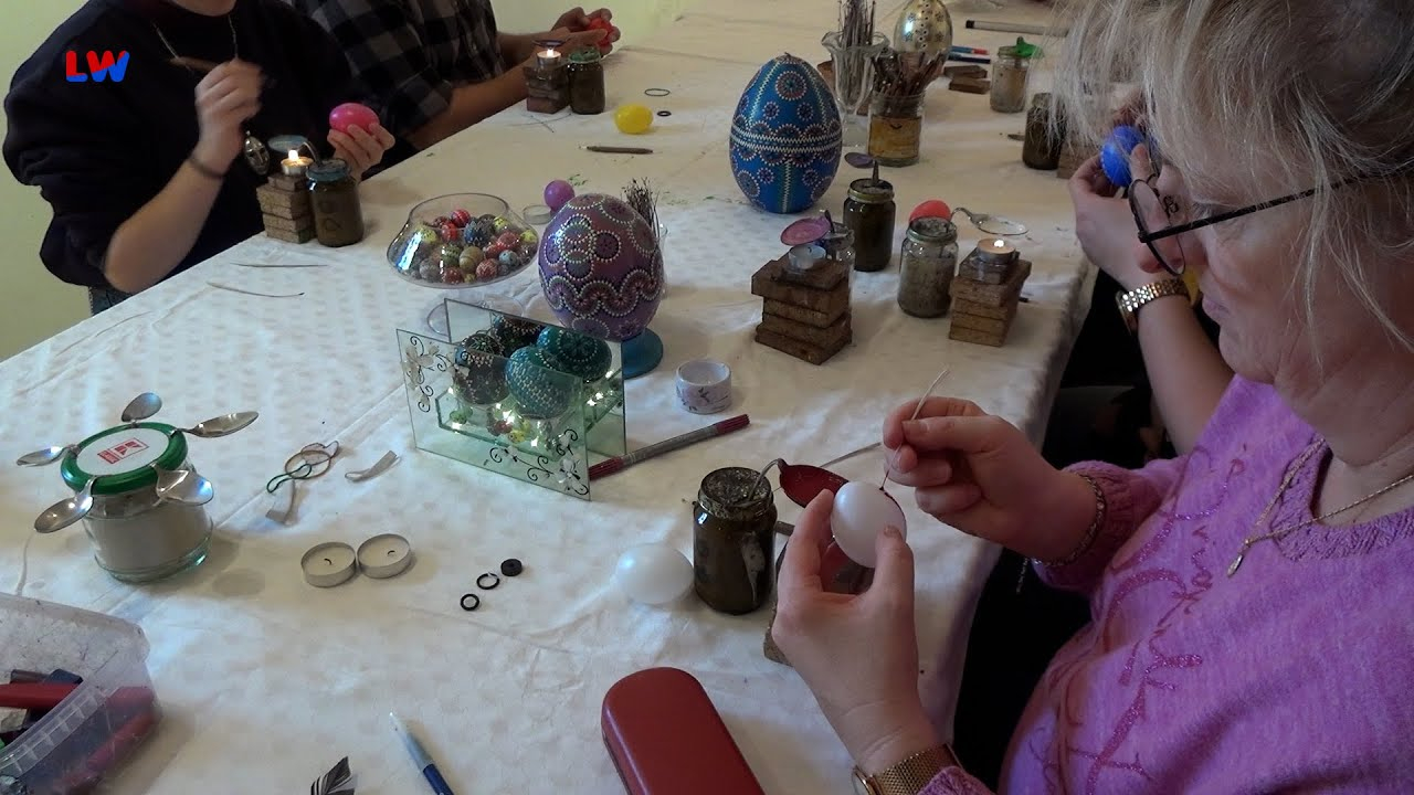 Kottmar OT Eibau: Ostereier verzieren im Faktorenhof