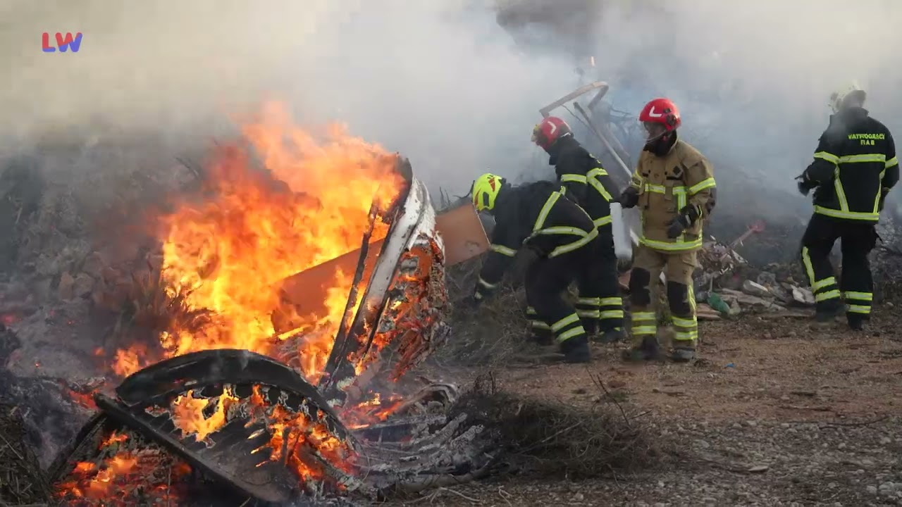 Kroatien: Training für Deutsche Feuerwehrleute