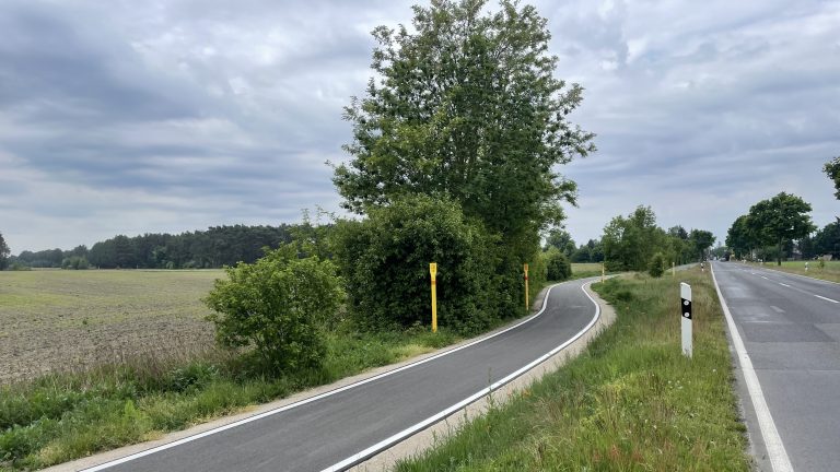 Finsterwalde/Sorno: Radweg wieder freigegeben