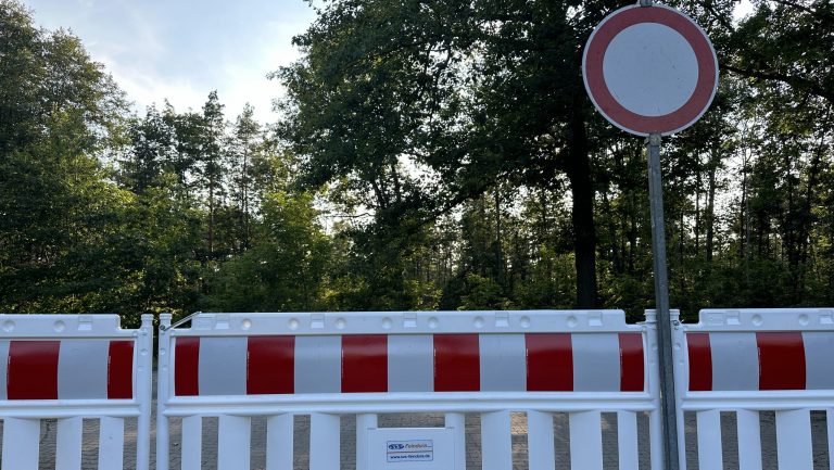 Lauta OT Laubusch: Sanierungsarbeiten an der Haupstraße