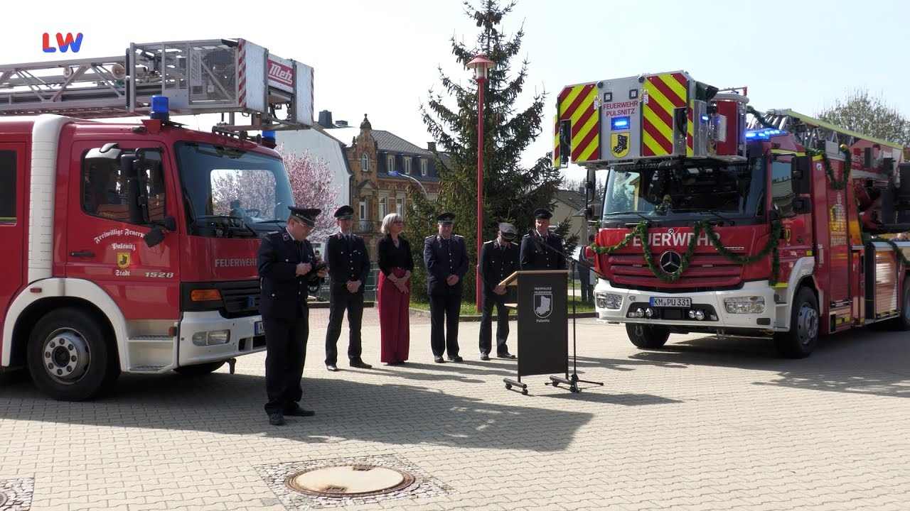 Pulsnitz: Drehleitereinweihung