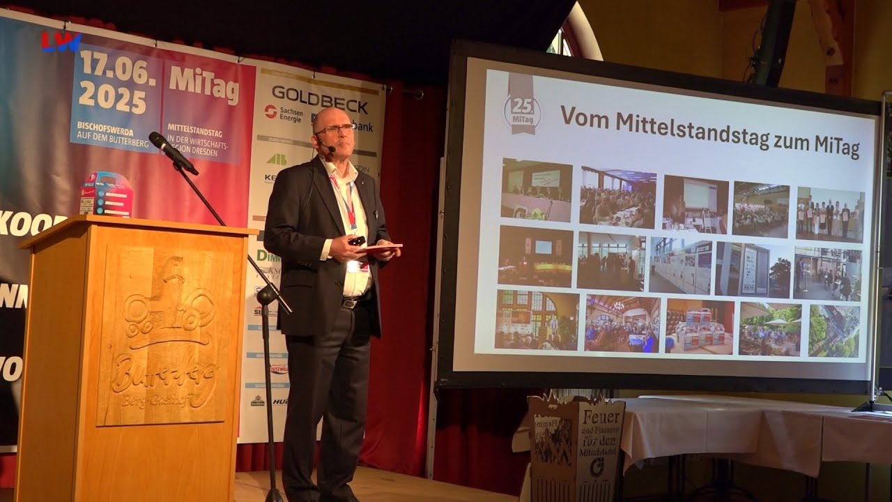 Bischofswerda: 25. Mittelstandstag der Wirtschaftsregion Dresden