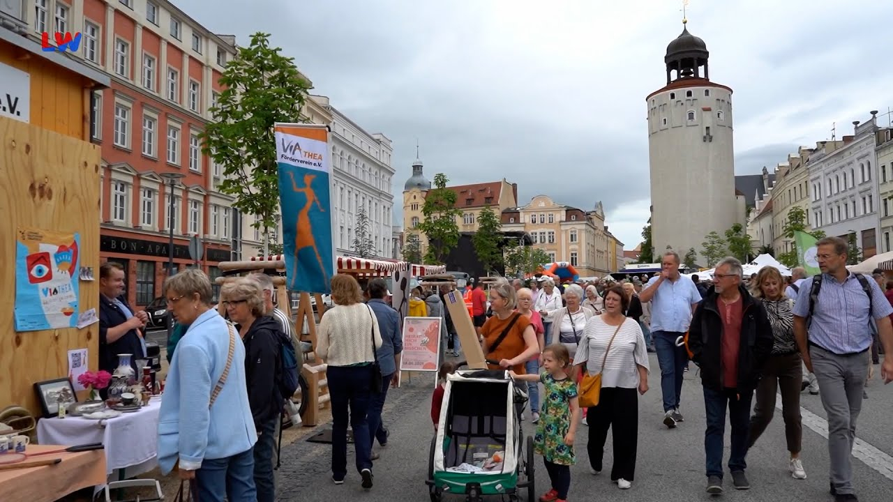 Görlitz: Elisabethplatz ist hälftig saniert und wieder eröffnet