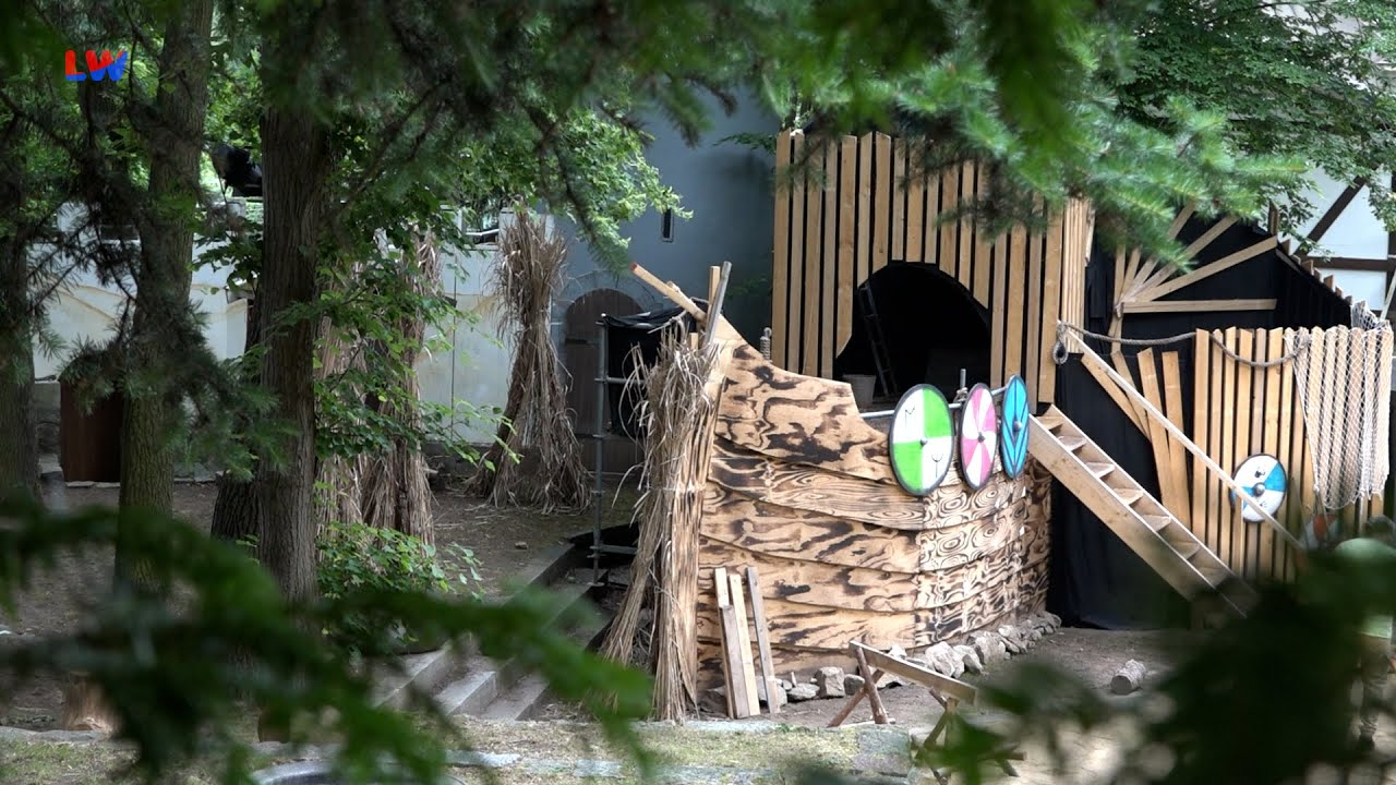 Haselbachtal OT Reichenau: Die Wikinger werkeln vor der Premiere!
