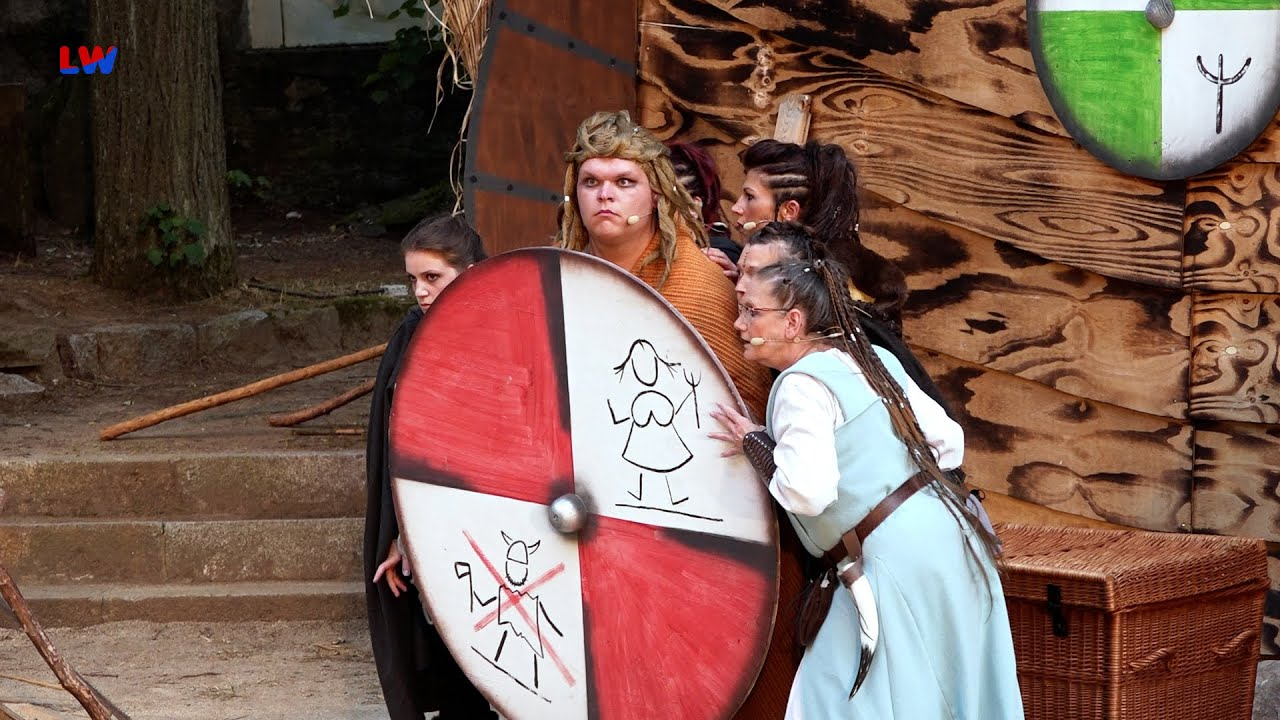 Haselbachtal OT Reichenau: Tosender Applaus nach der Wikinger-Premiere