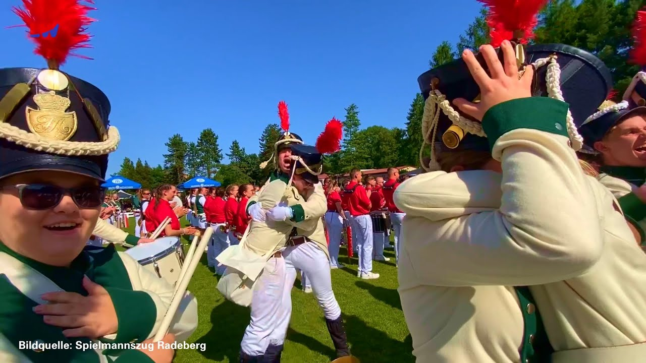 Radeberg: Spielmannszug erkämpft Doppelsieg bei den Landesmeisterschaften