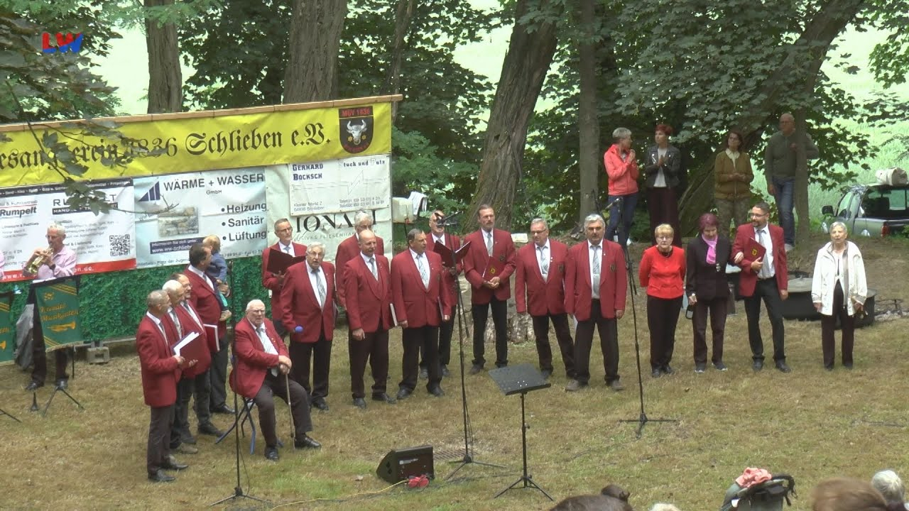 Schlieben: 173.Pfingstsingen auf der Naturbühne