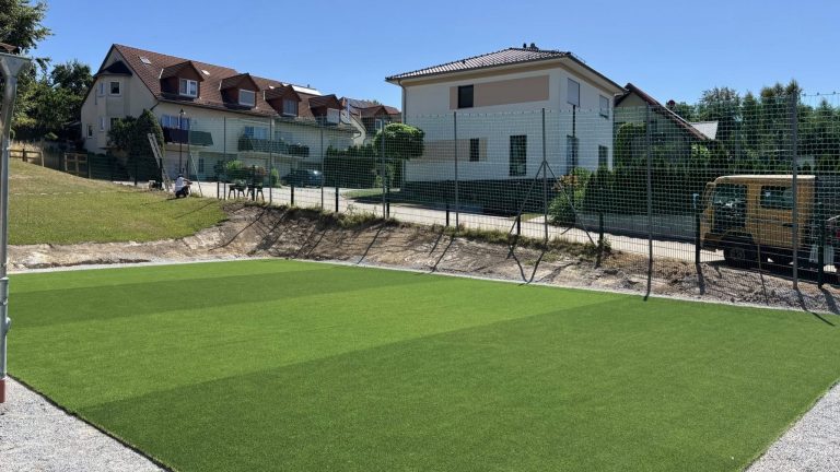 Pulsnitz: Kita-Sportplatz nimmt weiter Gestalt an