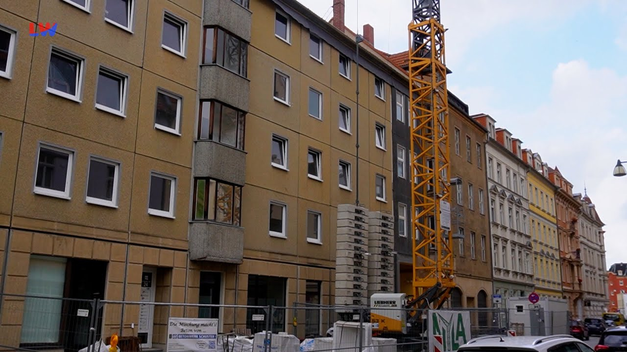 Bautzen: Innerstädtische Plattenbauten werden saniert