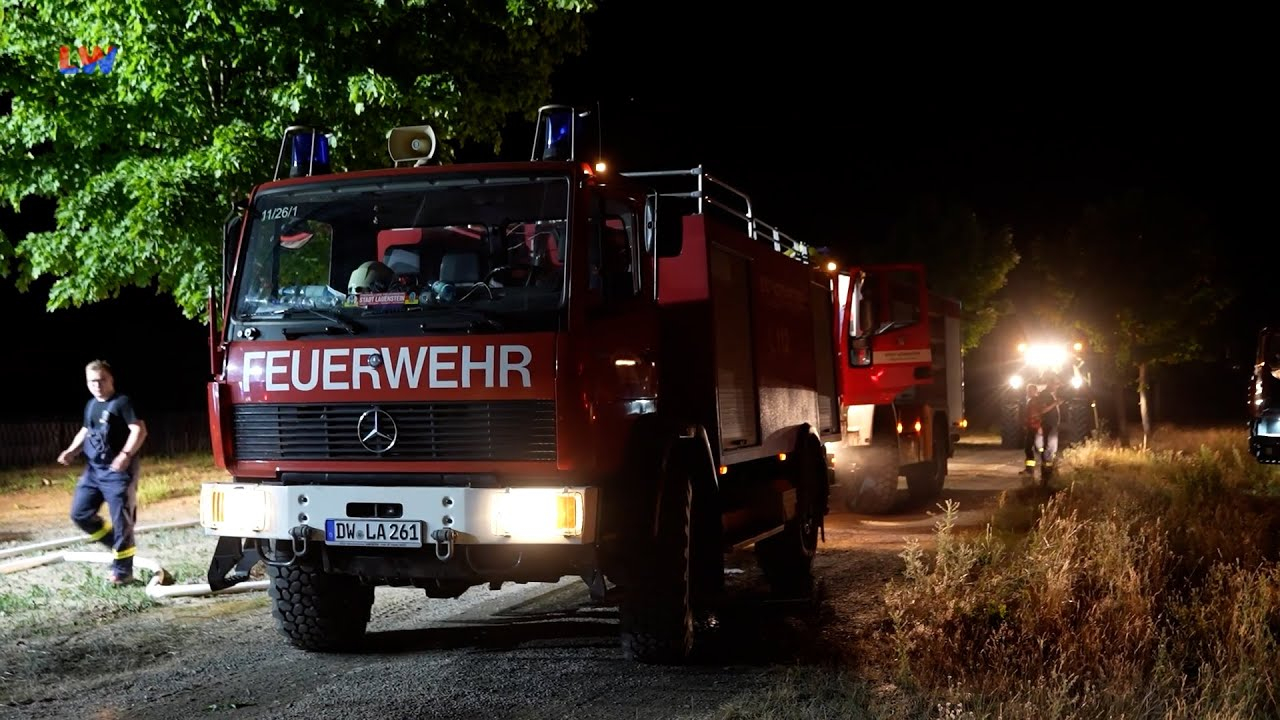 Gohrischheide: Waldbrand weitgehend unter Kontrolle