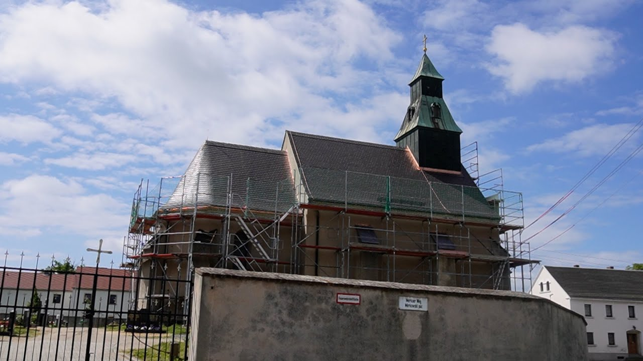 Radibor: Kreuzkirche auf dem Friedhof wird saniert
