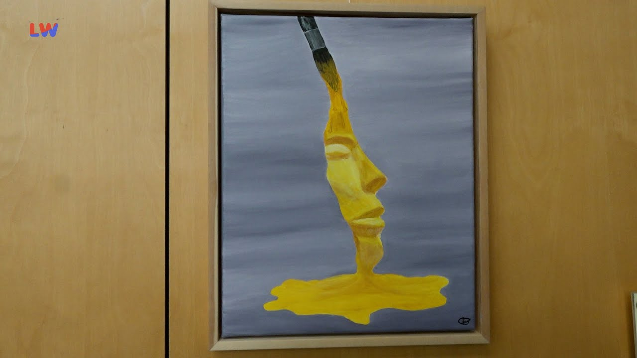 Senftenberg: Mundmaler stellt in Rathaus aus