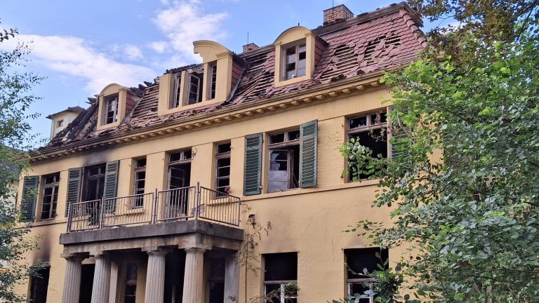 Neukirch/Lausitz: Abgebrannte Villa war Hochzeitsgeschenk