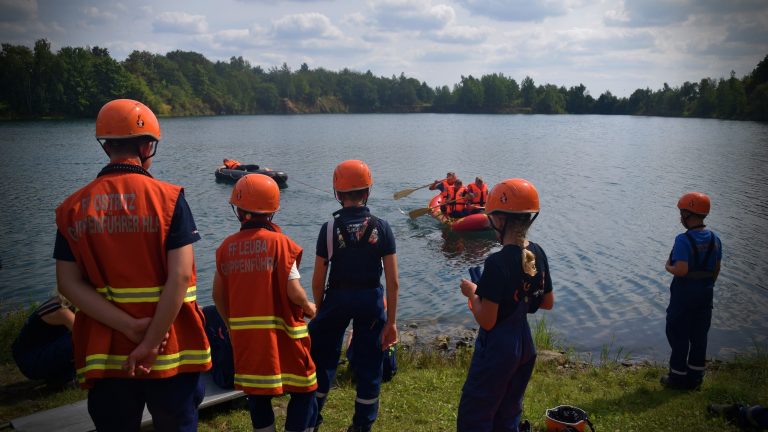 Schönau-Berzdorf/Ostritz/Leuba: Testeinsätze für die Jungendfeuerwehren