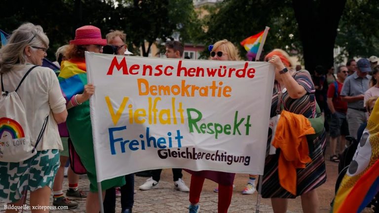 Bautzen: 3.000 Teilnehmer beim Christopher-Street-Day