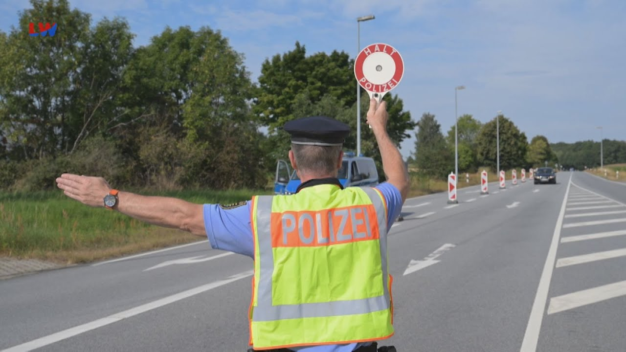 Markersdorf: Großkontrolle der Polizei