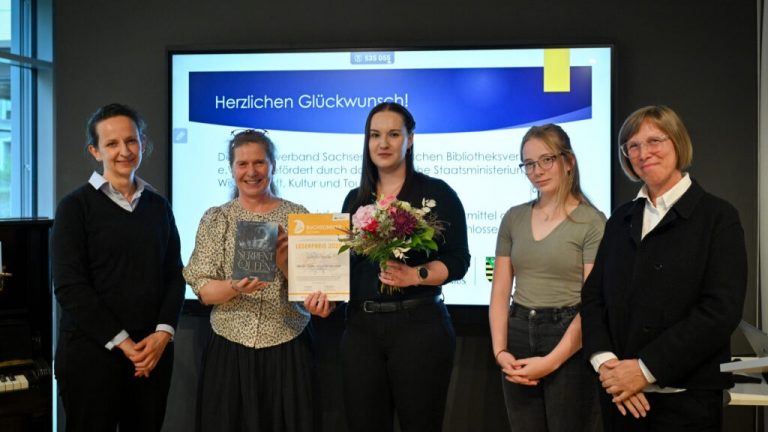Kamenz: Leserpreis des Buchsommers Sachsen verliehen