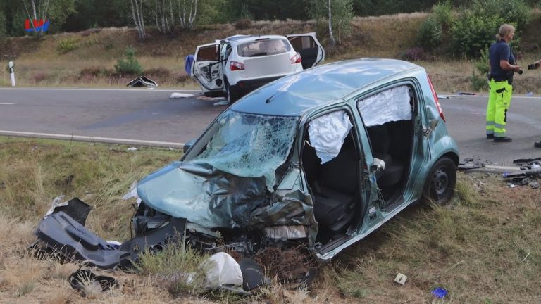 Boxberg: Schwerer Verkehrsunfall auf der B156