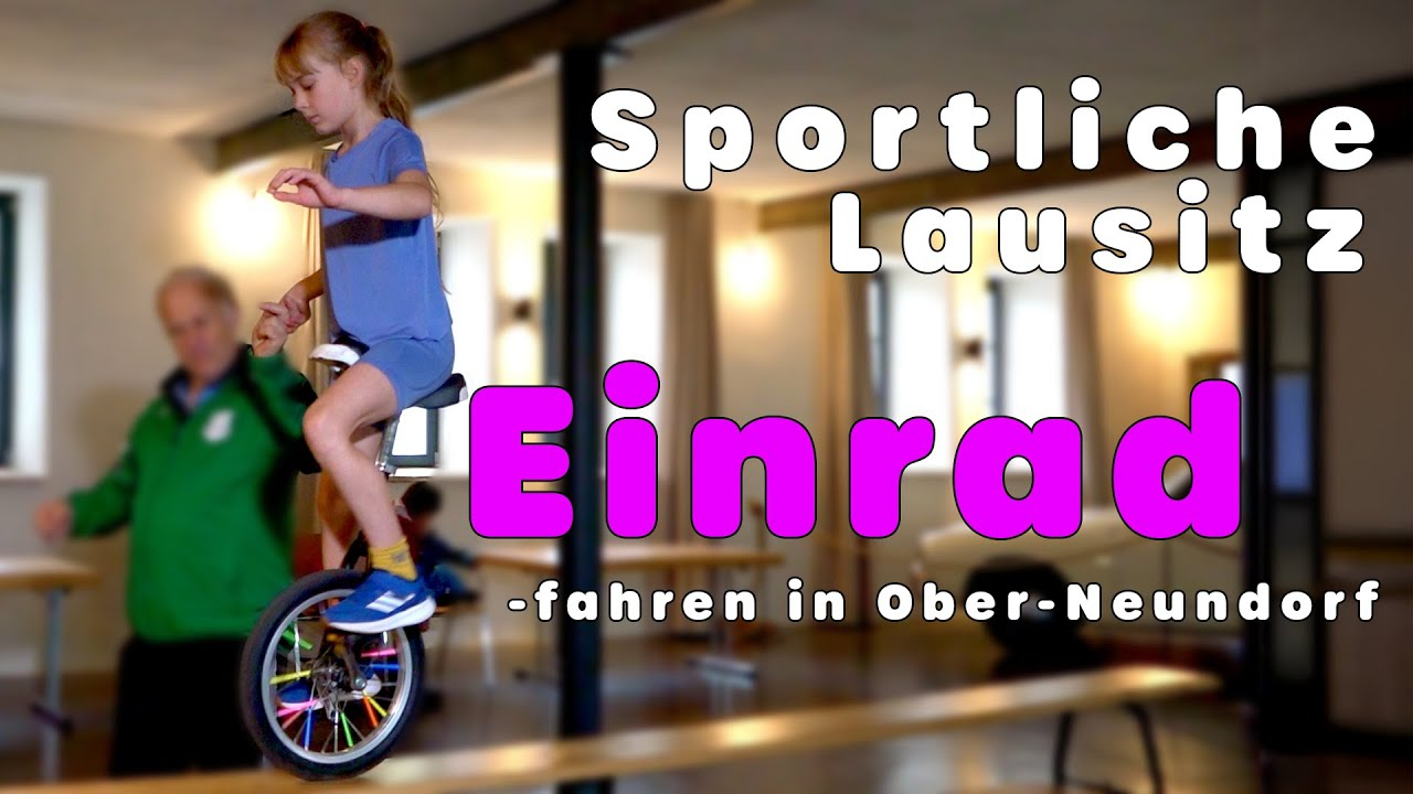 Görlitz: Sportlich beim Einradfahren