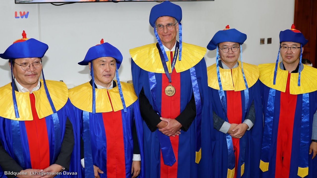 Görlitz/Ulaanbaatar: Ehrendoktorwürde für Görlitzer in der Mongolei