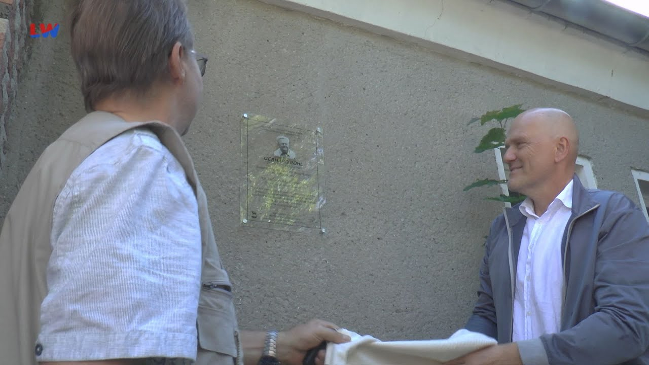 Herzberg/E.: Ehrung für ehemaligen Bürgermeister am Schwimmbad