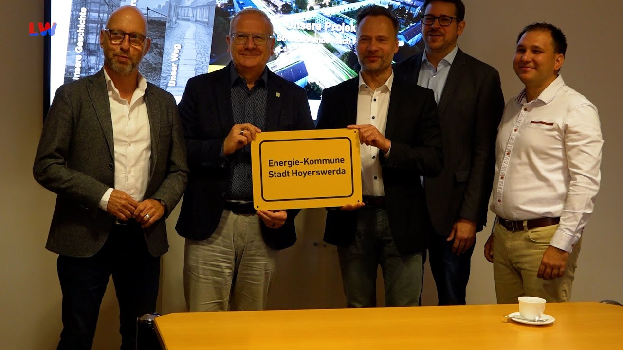 Hoyerswerda: Auszeichnung zur Energie-Kommune des August 2025