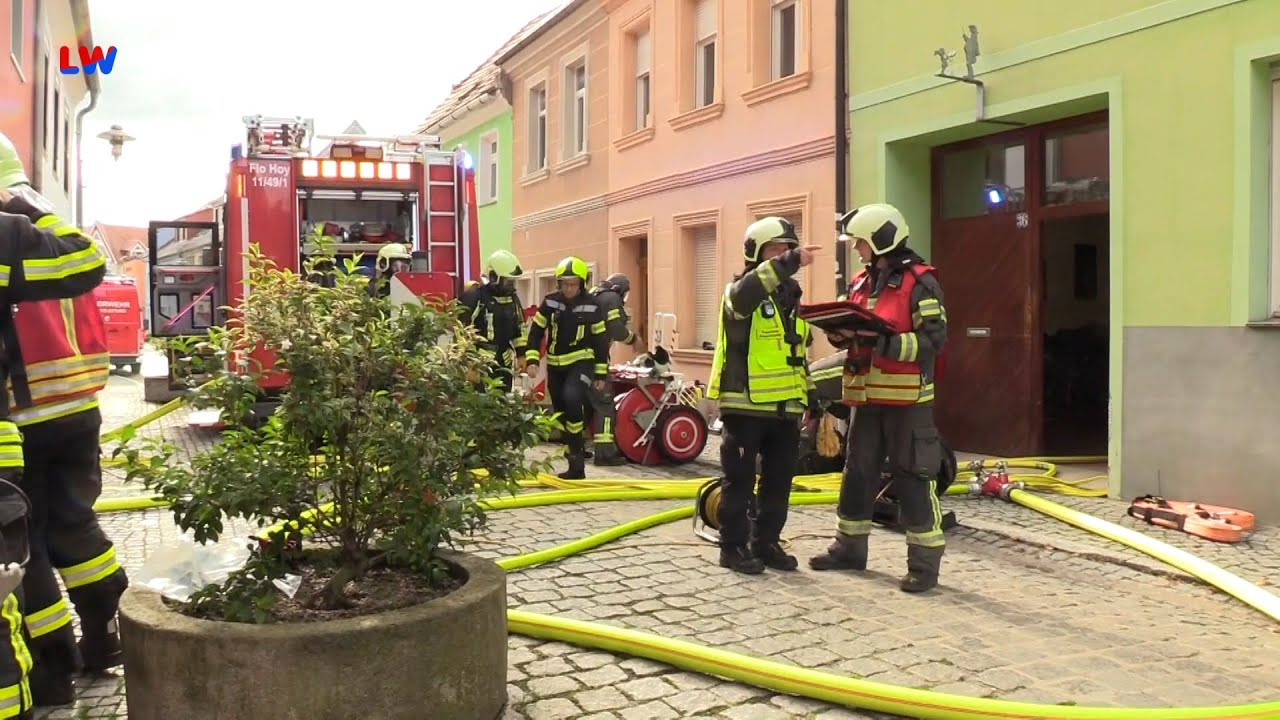 Hoyerswerda: Brand in der Spremberger Straße