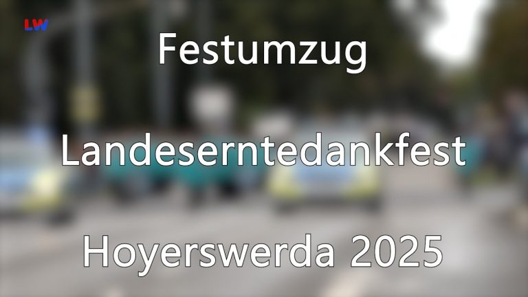 Hoyerswerda: Festumzug zum Landeserntedankfest 2025