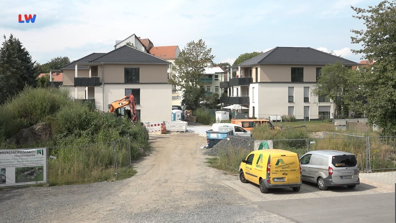 Hoyerswerda: Zweites Haus an der Bleichwiese wird früher fertig