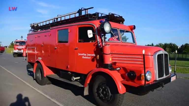 Schleife: Große Jubiläumsfeuer 100 Jahre Freiwillige Feuerwehr