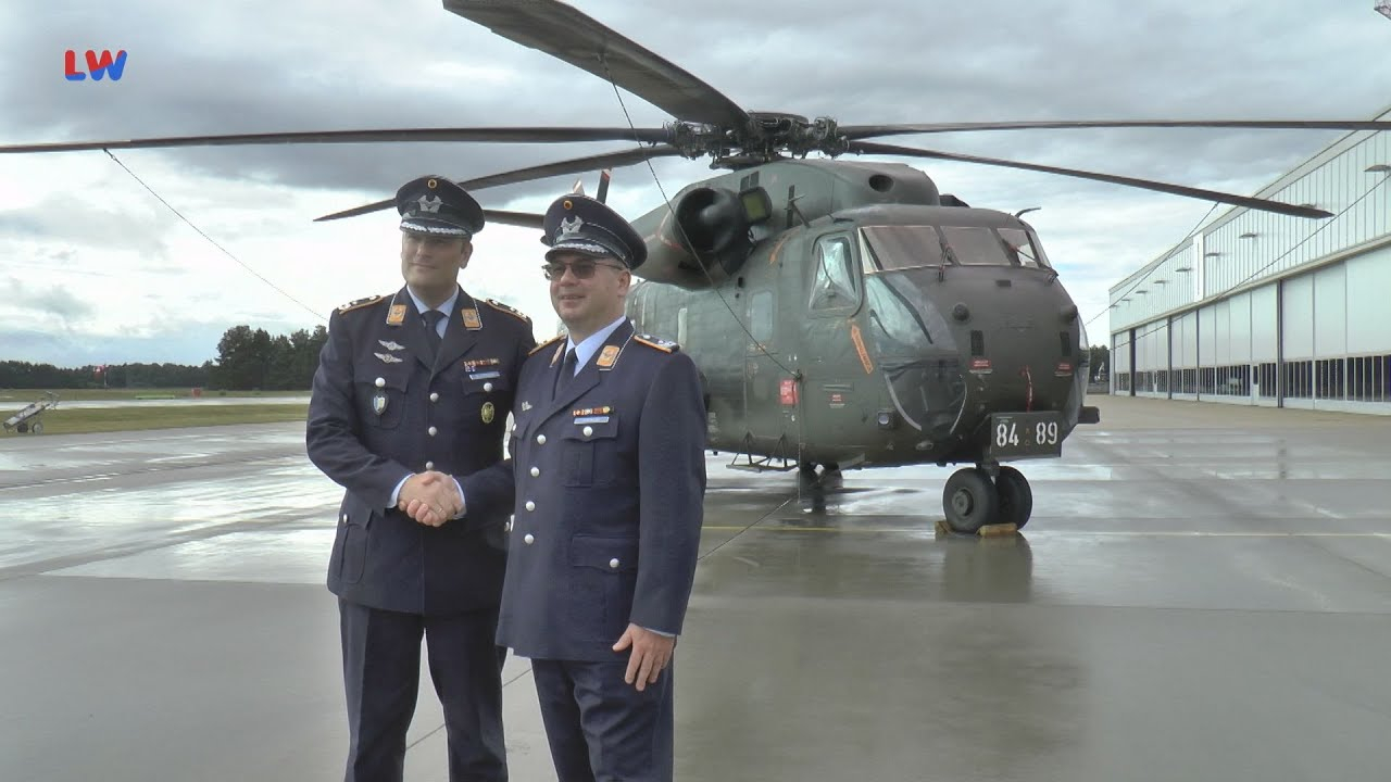 Schönewalde/Holzdorf: Hubschraubergeschwader der Bundeswehr hat neuen Kommandeur