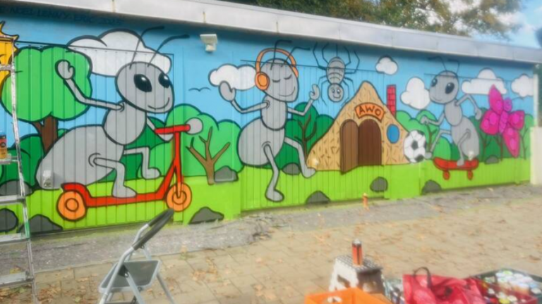 Bischofswerda: Kreatives Ferienprojekt bringt Farbe