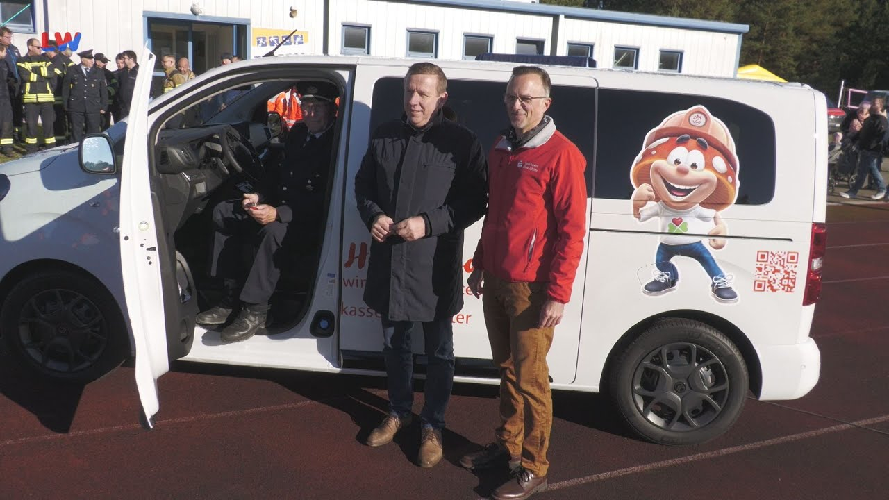 Doberlug-Kirchhain: Blaulichtmeile des Kreisfeuerwehrverbandes