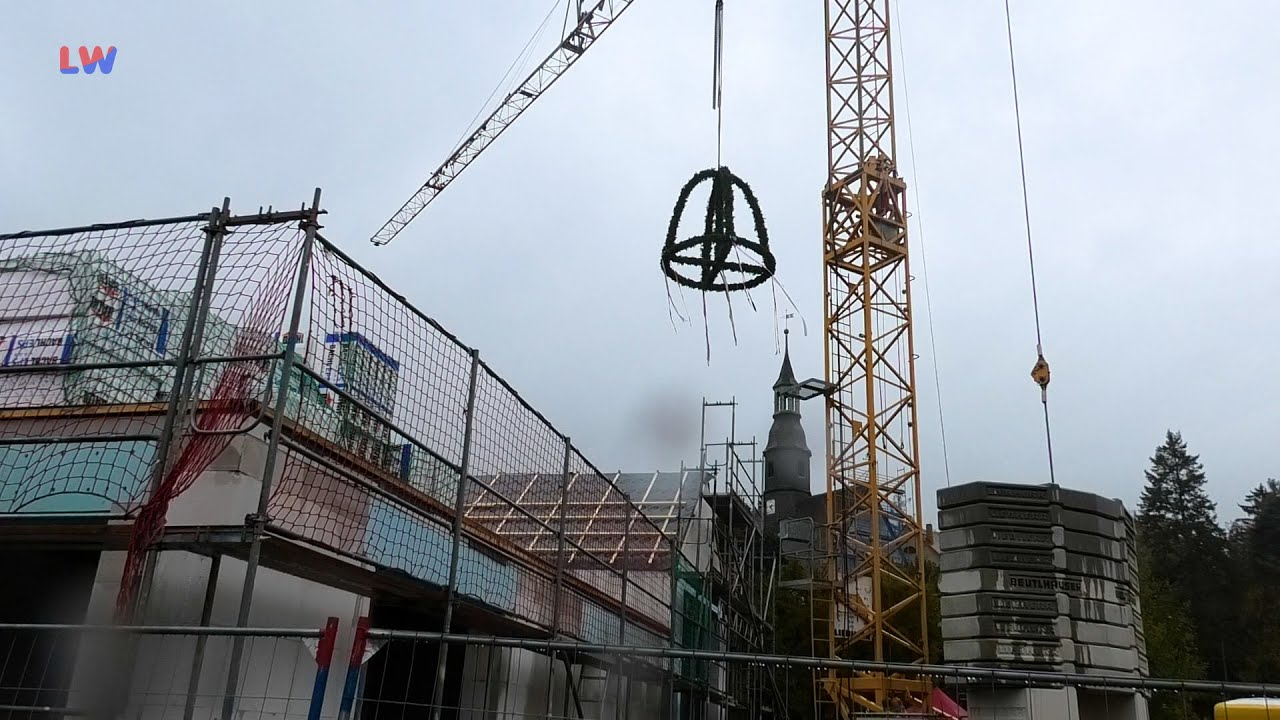 Elstra OT Prietitz: Richtfest für das neues Feuerwehrhaus