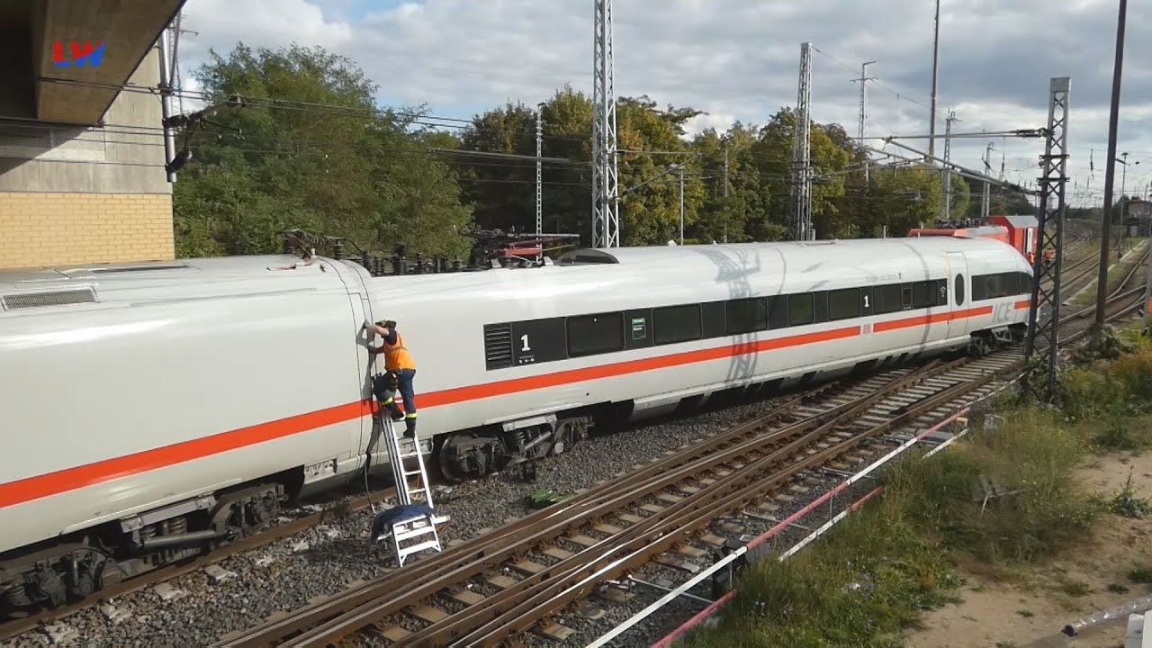 Falkenberg/E.: ICE entgleist