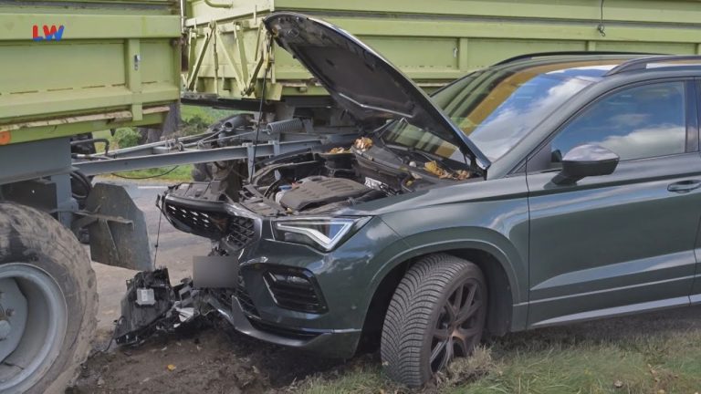 Löbau: Schwerer Unfall bei Kleinradmeritz