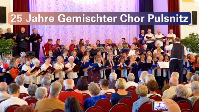 Pulsnitz: 25 Jahre Gemischter Chor - Große Fier mit Jubiläumskonzert