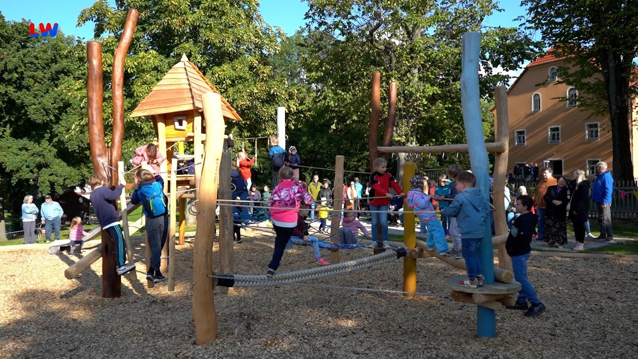 Rosenbach: Spielplatz in Dorfmitte eröffnet