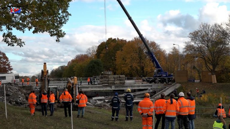 Senftenberg: Kein kontrollierter Brückeneinsturz auf der B 96
