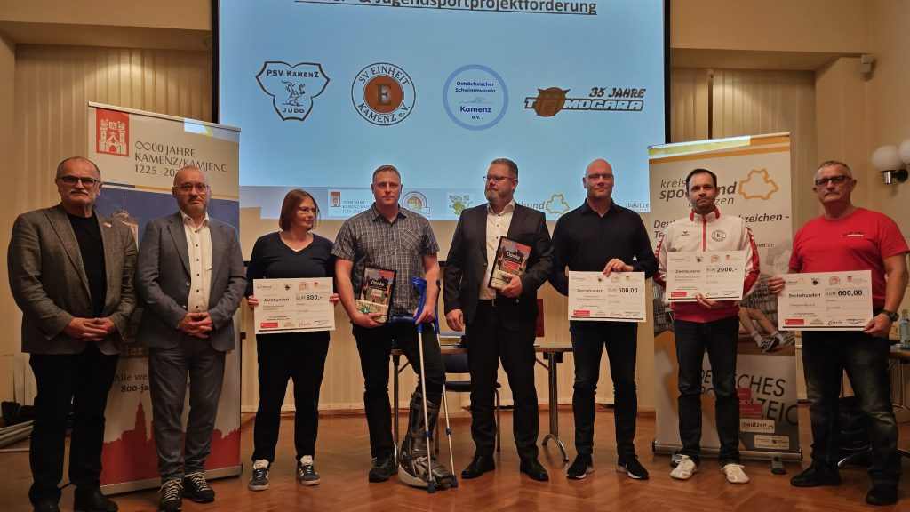 Kamenz: Erfolgreiche Stadtwette gefeiert