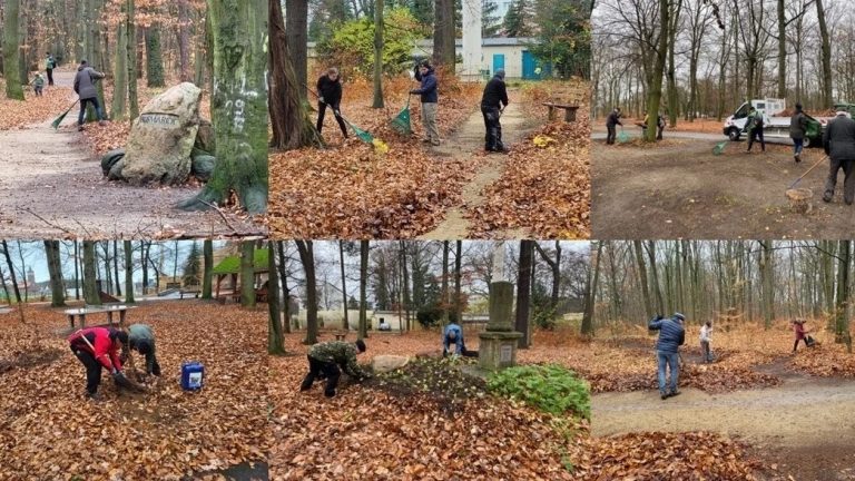 Niesky: Viele Helfer beim Parkeinsatz